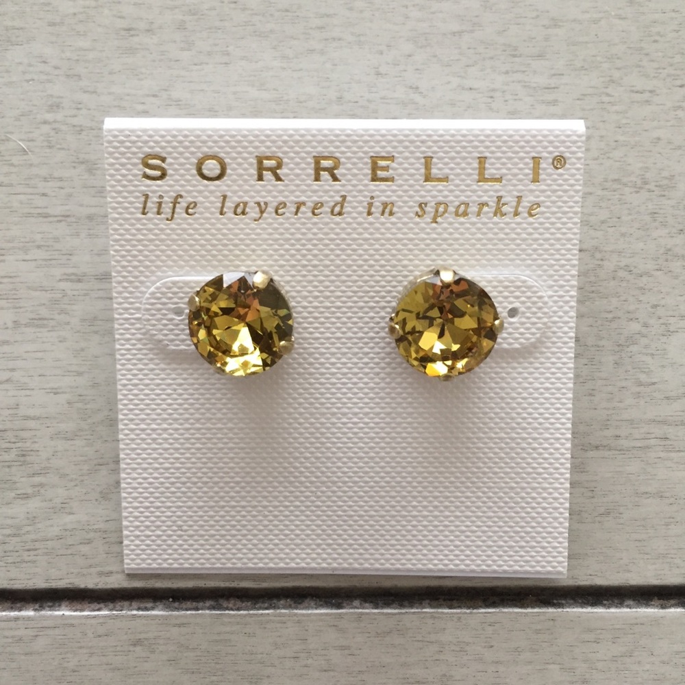 Yellow Sorrelli Earrings